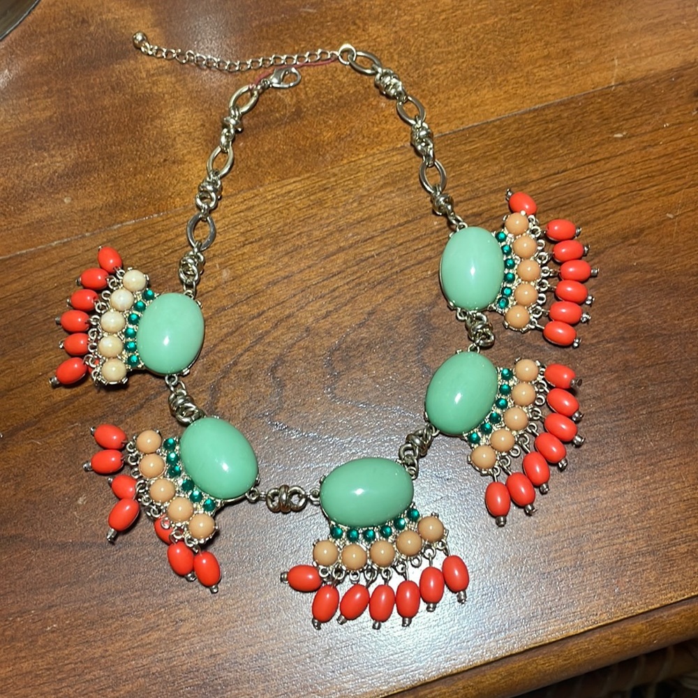 Colorful vintage-like necklace. New, never worn. Purchased at Macy’s.